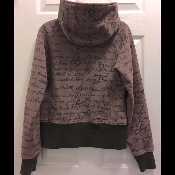 Lululemon Scuba Hoodie Manifesto Script - Picture 2 of 4